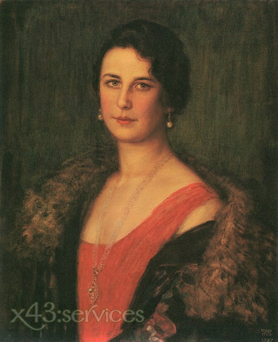 Franz von Stuck - Frau Patzak - Mrs Patzak